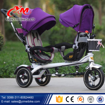 2 seat twins baby tricycle with rotating two seat , new model good quality baby tricycle , double seat baby tricycle with canopy                        
                                                                                Supplier's Choice