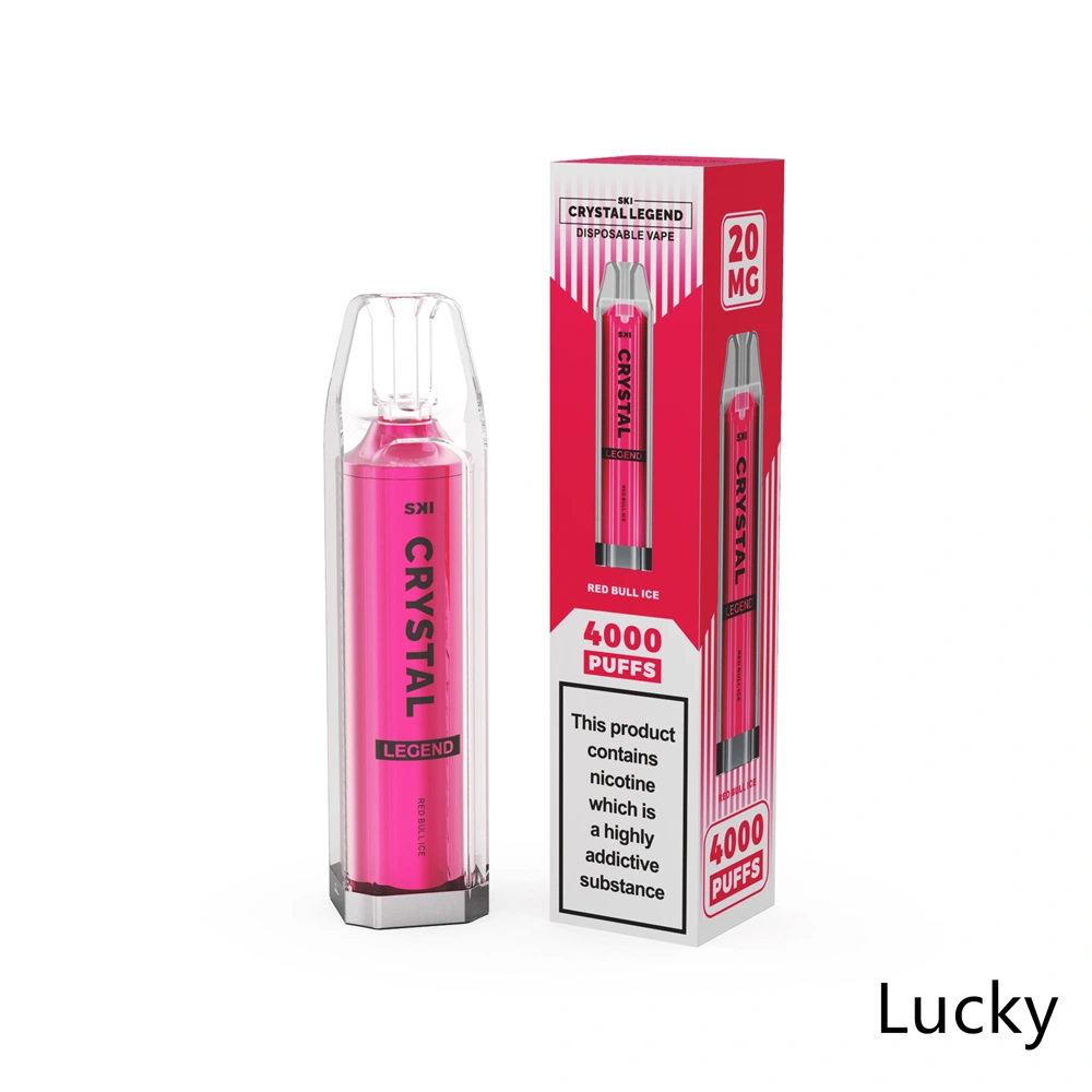 crystal vape bull ice Ski crystal 4000 Puffs vapes Olupilẹṣẹ China
