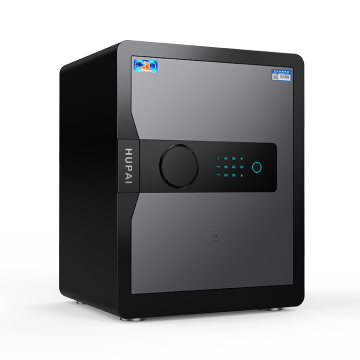 Home Fingerprint Safe with the retractable handle