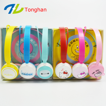 Cartoon children's headphone promotional headphone from supplier