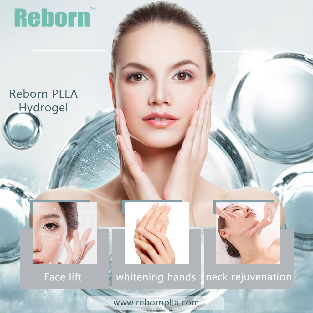 Reborn hydrogel for face lift whitening hands neck rejuvenation