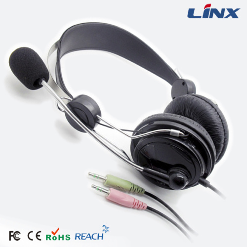 Casque USB avec microphone pour ordinateur PC