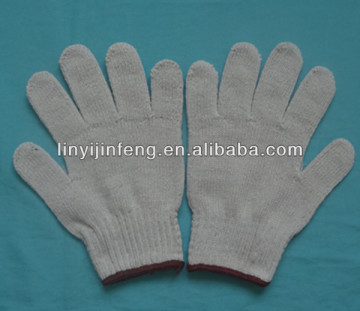 750g machine knit gloves cotton string knit working gloves