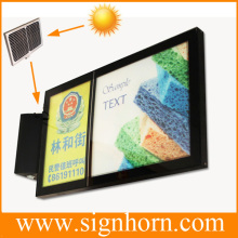 solar energy double sides outdoor slim light box