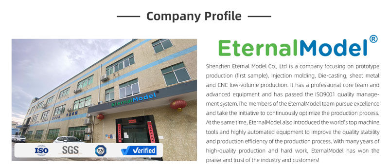 EternalModel Die Casting CNC Milling Parts CNC Turning Machinery Service