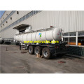 19m3 V Shape Sulfuric Acid Phân phối Semi-Trailers