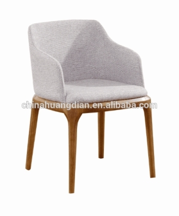 Unique soft wooden armchair HDAC1040