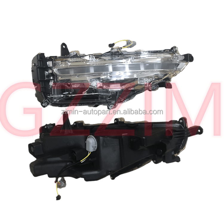 2pcs LED DRL Car Daytime Running Light For Fort*ner 2021+