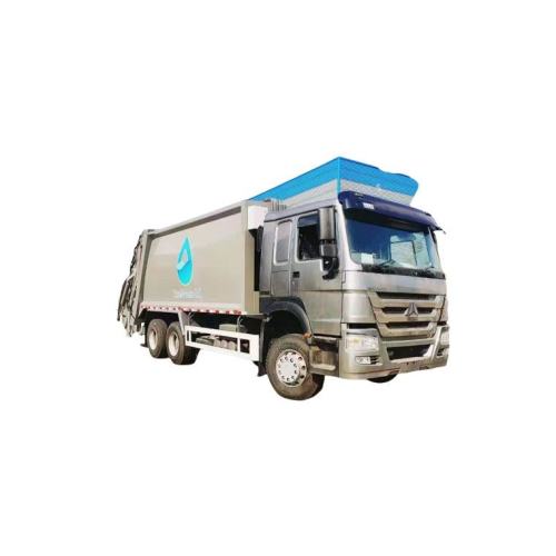 Sanitation Energy-saving 6X4 Compressed Garbage Truck