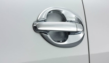 Door handle, Chrome door housing