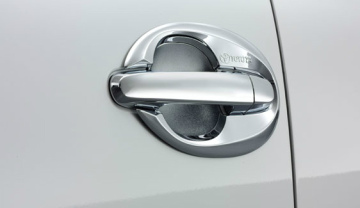 Door handle, Chrome door housing