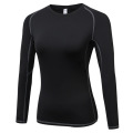 Chemise à manches longues Dry Fit Compression pour femme