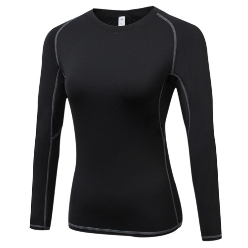 Dry Fit Compression Long Sleeve Shirt fir Fraen