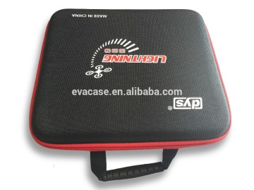 Black custom eva carry case with Nylon fabric