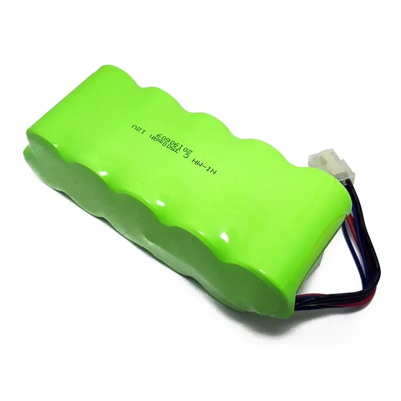 12V 3500mAh Size C Ni-MH Rechargeable Battery Pack with Connector and Wire