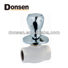 2014 E7 Type PP-R double female threaded luxurious ball valve with brass vall