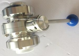 Threaded Butterfly Valve with union