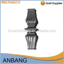 Design Crazy Selling wrought iron collars forged spear head