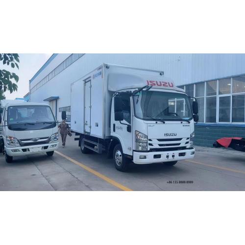 Isuzu 4x2 пищевой охлаждение доставка грузовой фургон