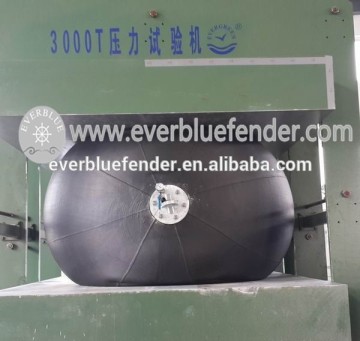 Floating pneumatic marine rubber fender