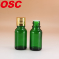 필수 오일 병에 대 한 오리피스 감속 기와 높은 품질 녹색 5 ml 유리 병