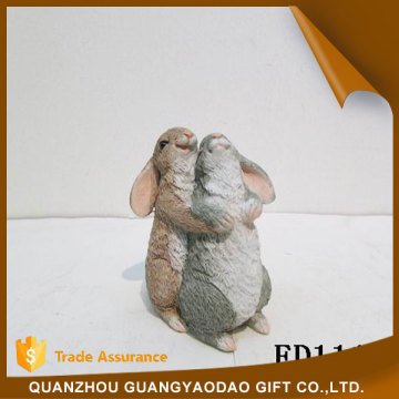 Christmas rabbit big hug in spring wedding decoration table decoration