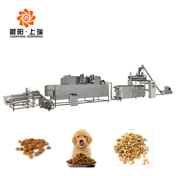 Dog food extruder making machine production line