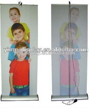 High quality roll up banner stand projector screen