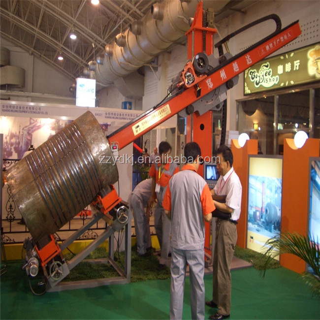 Yueda mig welding column and boom /pipe welding manipulator arm