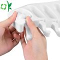 Dễ dàng phát hành Khuôn làm kem silicone hình bầu dục