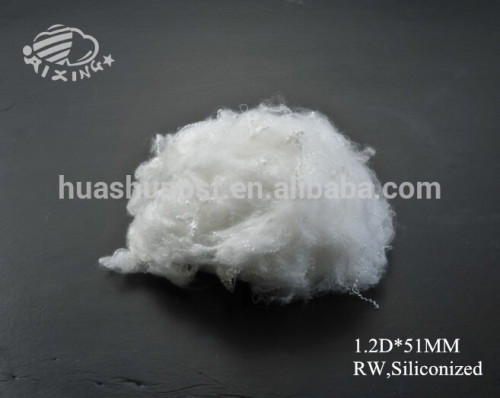 hollow siliconized fiberfill polyester fiber pillow