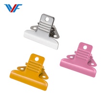 Colourful Jumbo Metal Clipboard Clip for Files and Papers