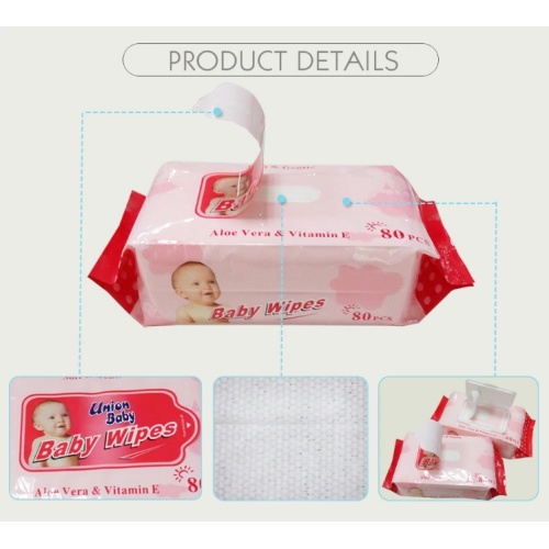 Tender Non Woven Wipes Unscented Baby Wet Tissues