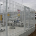 CE certificated Powder coated Curved Welded Mesh Fence