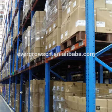 Industrial steel plywood decking pallet rack for store