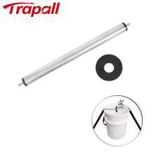 Humane Stainless Steel Rat Rodent Control Rolling Log Mouse Trap Killer