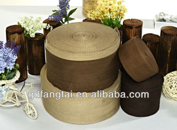 woven extra wide high strength polyester webbing for carpet