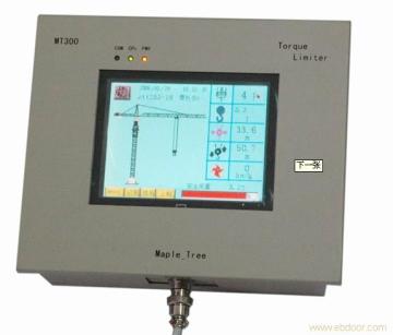 Tower crane monitor unit