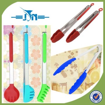 Multifunctional silicone cooking tong/baking tong/oven tong