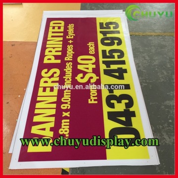 customized advertising banner mesh fence vinyl banner outdoor printed banner