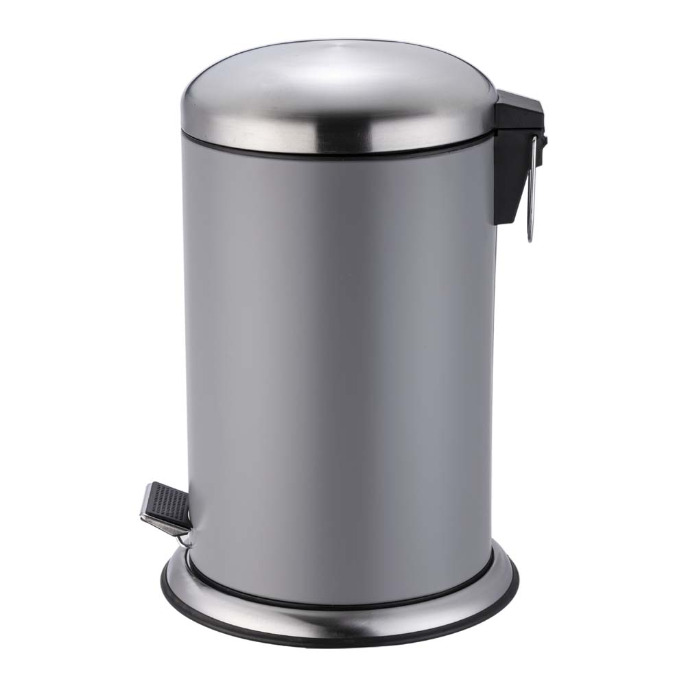 Steel Step Trash Can with Soft Close Lid