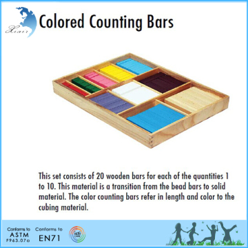 Kindergarden wholesale wooden mathematics montessori toy
