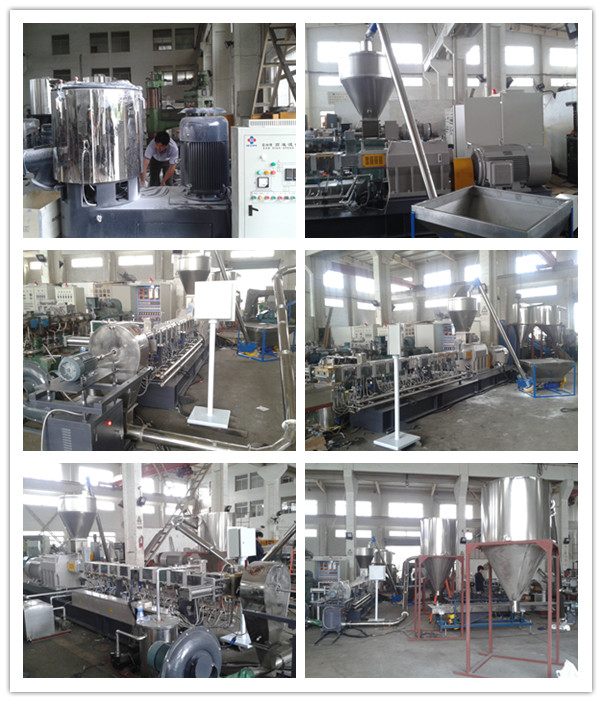 Euro Quality PP PE Pet PA PS Double Screw Pelletizer Machine