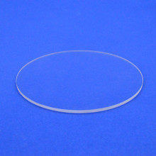 20mm-50mm Round Quartz Plates Fused Silica Glass Discs