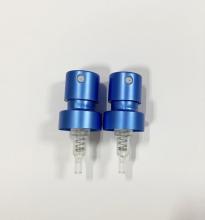 Matte blue perfume mist pump sprayer