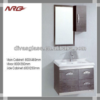 Walnut bathroom cabinets