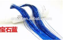 yiwu hair accessories blue hair tinsel sparkling hair tinsel christmas tinsel 2014 new hair accessories
