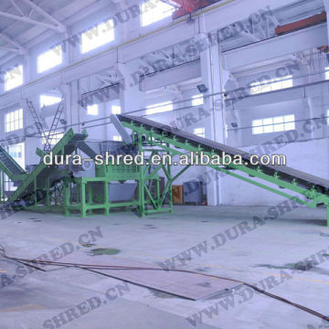 equipment for recycling tyres/tires