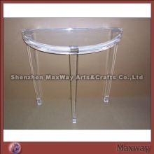 Transparent Custom Acrylic End Table