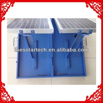 Sun powered portable solar panels